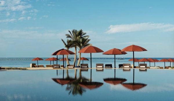 La piscina del The Chedi El Gouna resort in Mar Rosso