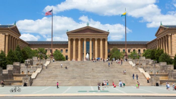 Philadelphia Museum of Art la scalinata di Rocky