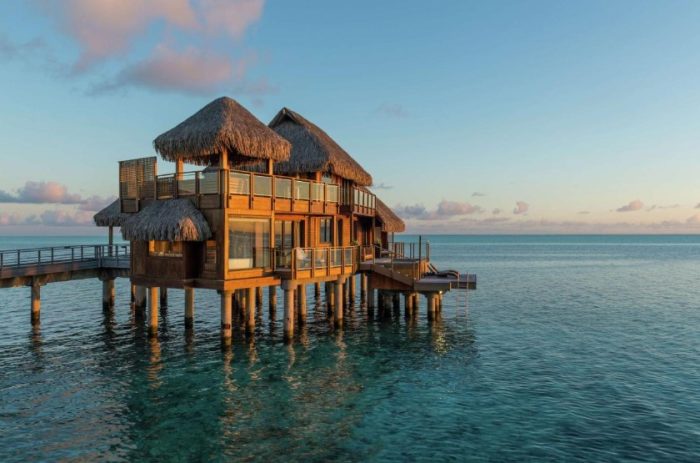 Conrad resort Bora Bora Nui villa overwater