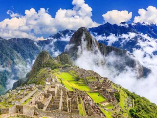 Le rovine di Macchu Picchu